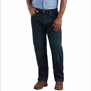 Levi’s 569 Loose Straight Rigid Denim Jeans 100% Cotton 36x30